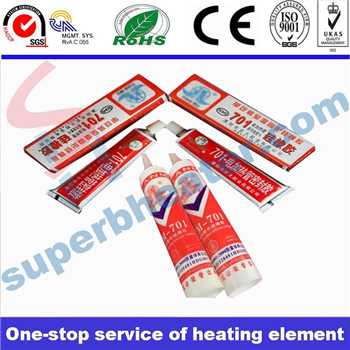High Temperature 441 Water Air Tubular Heaters Heating Element Silicone Rubber