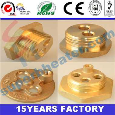 High Quality Water Tubular Heater Heating Element Brass Flange
