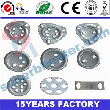 High Quality Tubular Heaters Heating Element Stainless Steel Flanges Manufacture