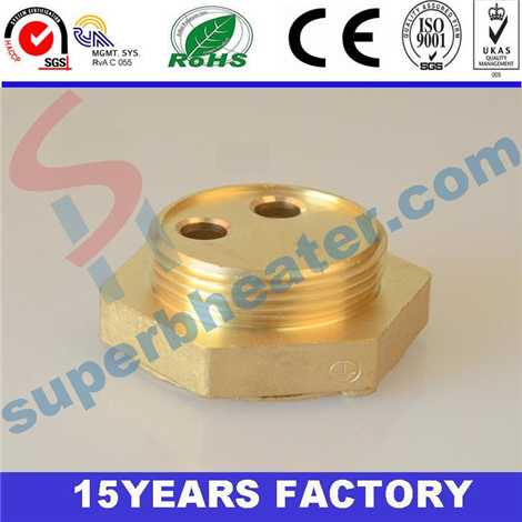 High Precision Round Brass Flange For Heating System
