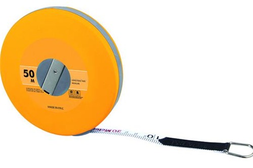 30m 50m 100m Fiberglass Long Measure Tape,building Construction Measuring Tape, Long Tape Measure