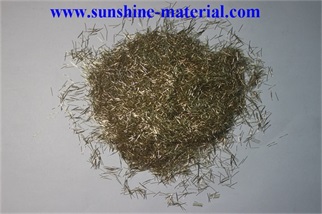 Micro copper coated steel fiber