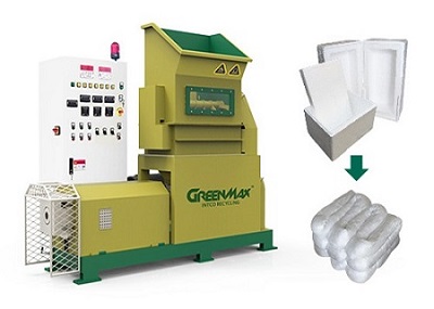 2019 New GREENMAX M-C200 Styrofoam melting machine picture