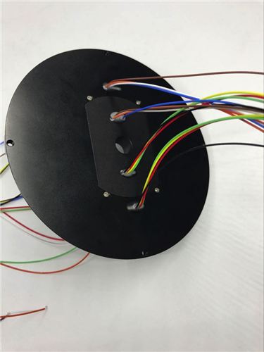 10mm Thickness 16 Circuits Pancake Slip Ring With CE/FCC/ROHS