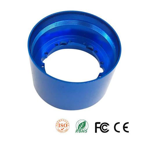 CNC Machined Part, Made of Aluminum with color anodizing from ISO factory
