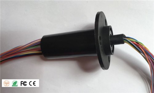 OD35mm 76 wires gold contacting Capsule slip ring with CE/FCC/ROHS