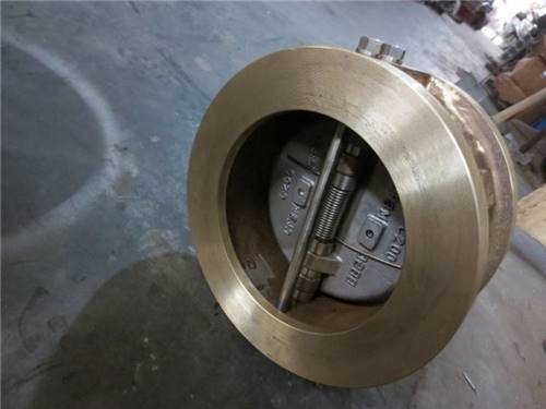 Aluminium Bronze Wafer Type Double Disc Swing Check Valve