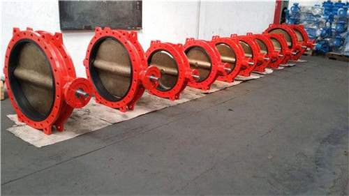 Double Flanged Type Concentric Butterfly Valve