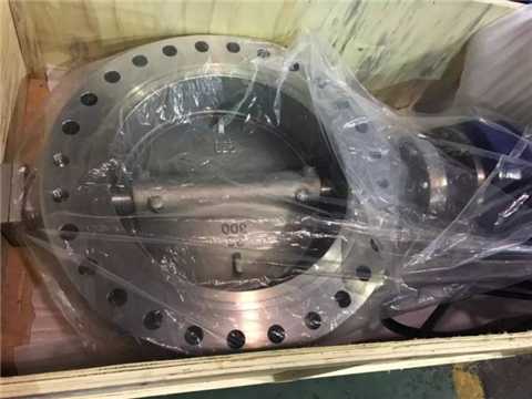 Stainless Steel Metal-Seat Flange Butterfly Valve