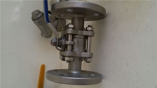 Flanged Stainless Steel Ball Valve,