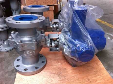 Motorized Ball Valve with Electric Actuator