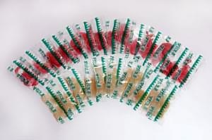 Take-out White and Pink Mini Sushi Ginger for Japanese Sushi Food 6g Mini Bag