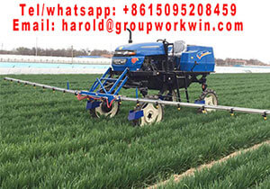 Small self propelled sprayer