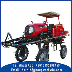 Self-propelled crop sprayer