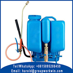 Knapsack power sprayer