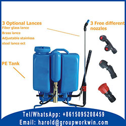 Knapsack pressure sprayer