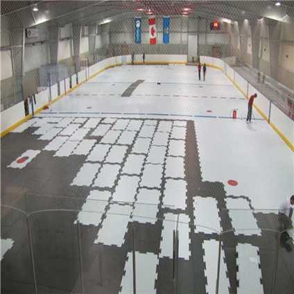 Plastic Natural White Ice Hockey Slide Boards In Bulk