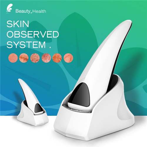 English Latest Version Touch Handle Skin Analyzer Machine