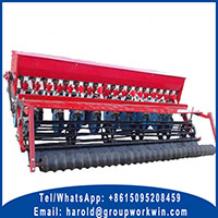Wheat seeder machine