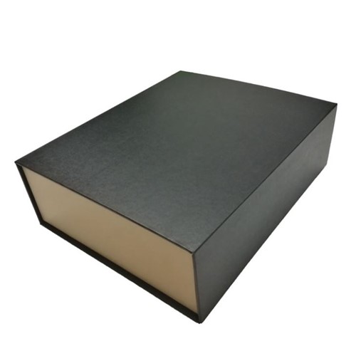 Customized Fancy Matt Black Cardboard Presentation Gift Packaging Boxes