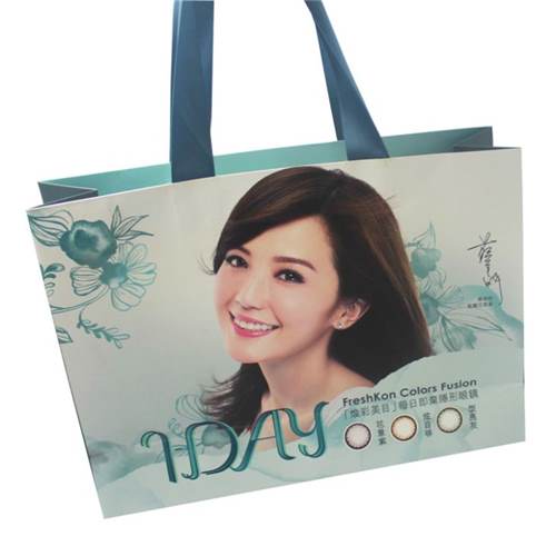 Luxury Design CMYK Colors Printed Paper Gift Bag, Decorated Paper Gift Carrier Bags Supplier