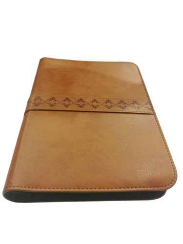 A4,A5 High Quality PU Leather Zipped Folder Portfolio,Billfold Design Notebook Planner