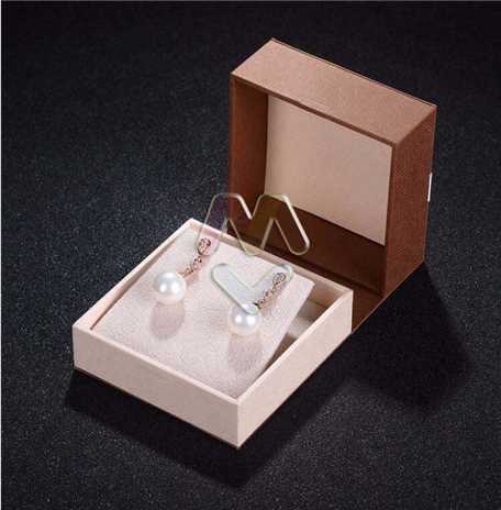 Modern Upscale Handmade Jewelry Boxes Set For Eardrop,Unique Earrings Gifts Packaging