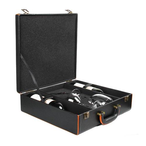 High End Exquisite Leather Whiskey Wine Gift Box Set Packaging,Wine Glass Packaging Case Boxes