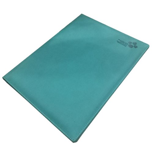 Luxury Soft Matt PU Leather Personalized Logo Embossed Business Folder ,Document Folder
