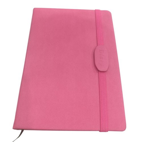 Hardcover Matt Pink PU Leather Moleskine Like Notebooks,Personal Daily Private Journal Printing