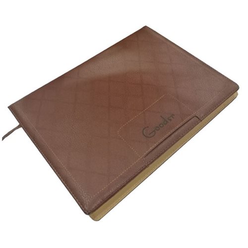 Line Embossed Color Changed Pigskin Grain Planner And Organizers,Executive Daily Planner Books