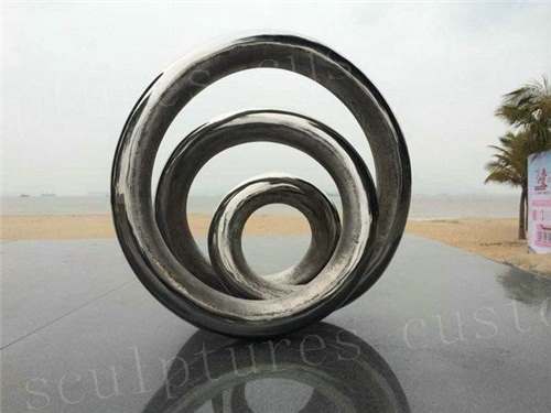 Amazing And Miraculous Circle Stainless Steel Sculpture