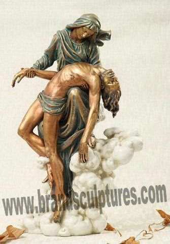 Huge Fiberglass Religious Statue For Home Garden Decoration