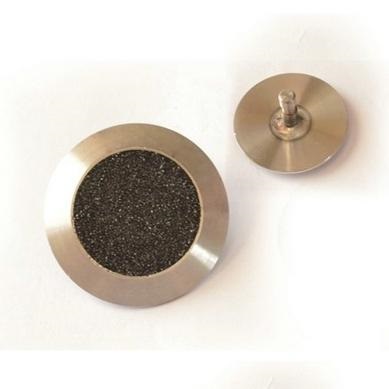 CT-1123F- Black Carborundum Insert Outside Stainless Steel Studs
