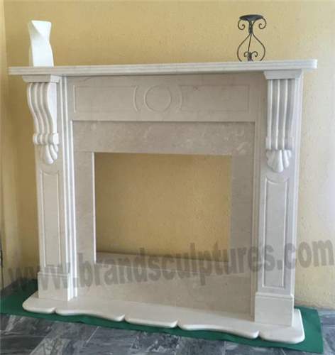 Carving Stone Fireplaces Statue For Hall Ornament