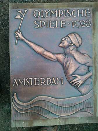 Indoor Installed Art Amsterdam Metal Relief Wall Sculptures