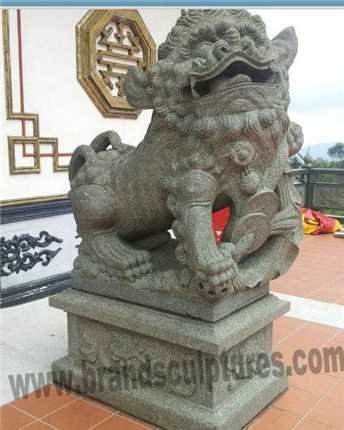 Large Roaring And Amazing Lion Stone Cheap Garden Statues