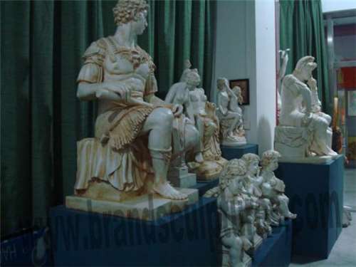 Huge Tropical Garden Design Fiberglass Figure Statues
