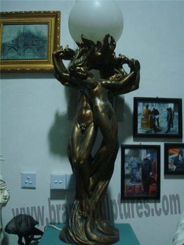 Creating And Life-Size Bronze Statues As Garden Ornament