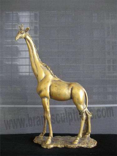 Large Amazing Fiberglass Giraffe Animal Lawn Statues