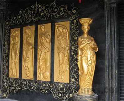 Large Fiberglass Relief Figure Unique Abstract Wall Sculptures