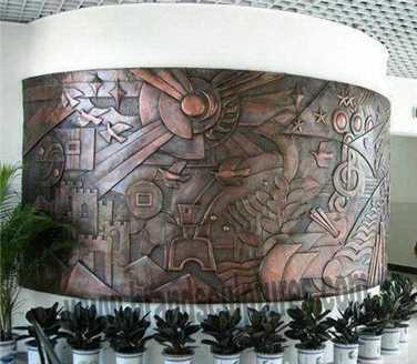 Art Relief Contemporary Wall Sculptures As Hotel Decoration