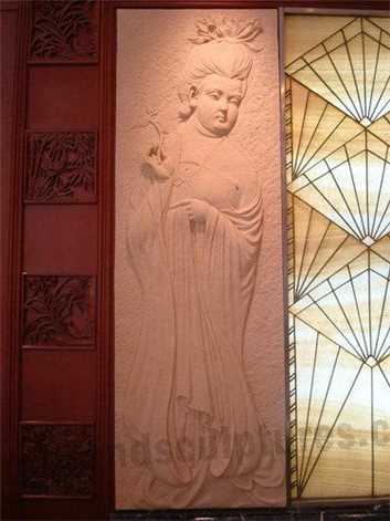 Elegant And Ideal Fiberglass Figure Wall Art Sculptures