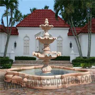 Huge Carving Stone Sculptures For Garden Art Fountains