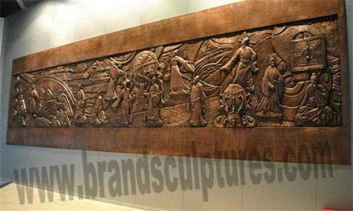 Large And Ancient Metal Wall Art Decoration And Sculptures