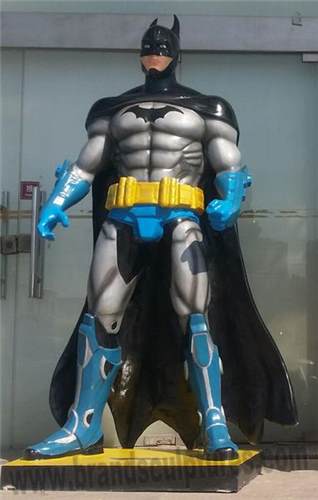 Giant Batman Resin Statues As Amusement Park Decoration