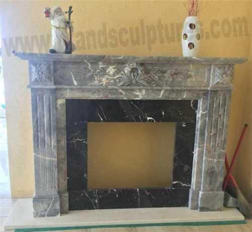 Good Detailed Carved Stone Fireplaces For Hotel Ornament