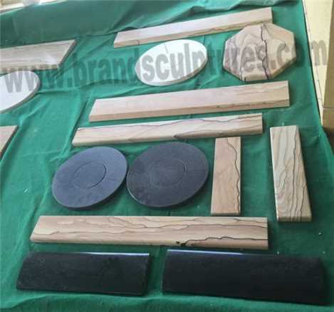 Western Style And Hand Carved Stone Fireplaces Statues