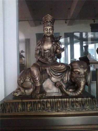 Outer Creating And Sacred Buddha Decoration Bronze Statue