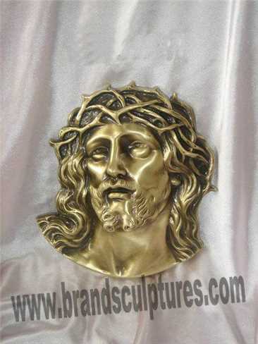 Modern And Creating Metal Human Head Wall Relief Sculptures